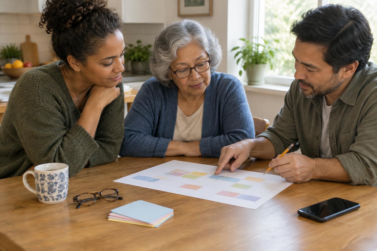 How to Review a Care Schedule When Routines or Helpers Change