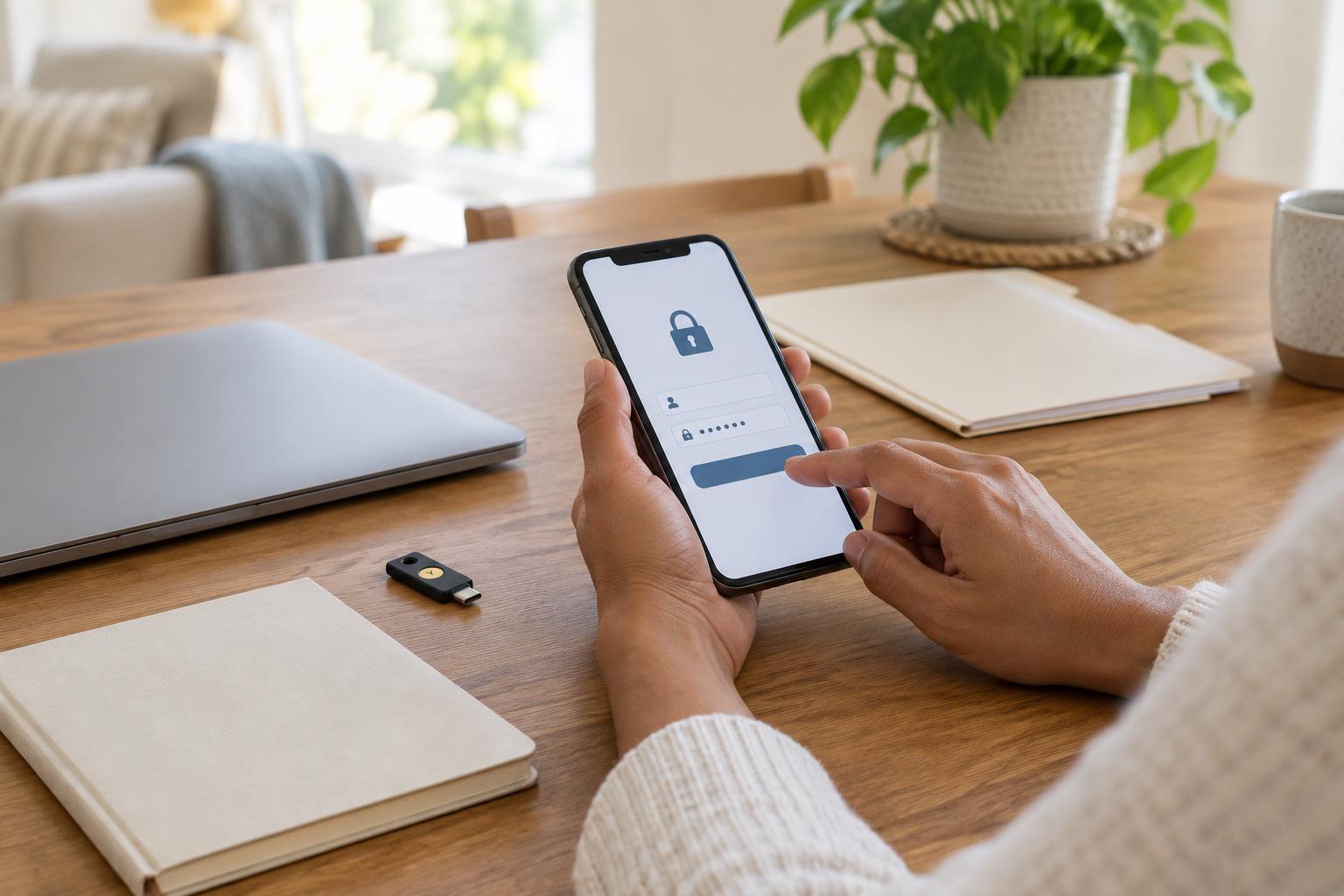 Protecting a Health Technology Account: Passwords, Passkeys, and Two-Step Verification