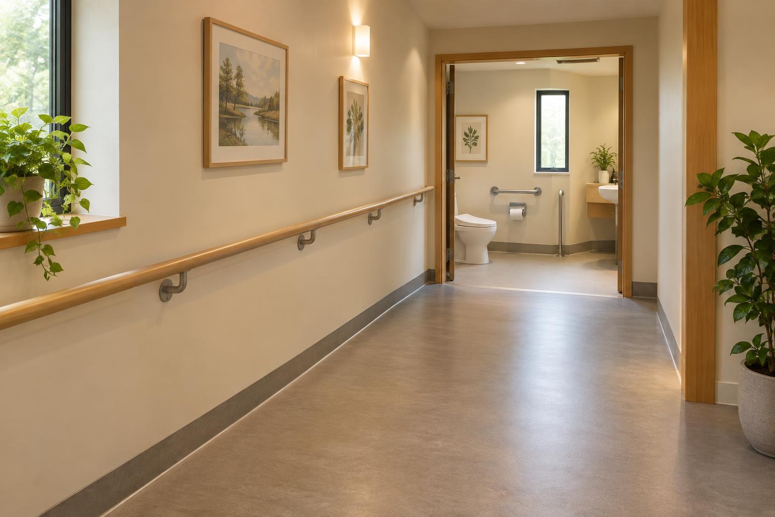 Handrails and Grab Bars: Understanding Their Different Roles in a Space