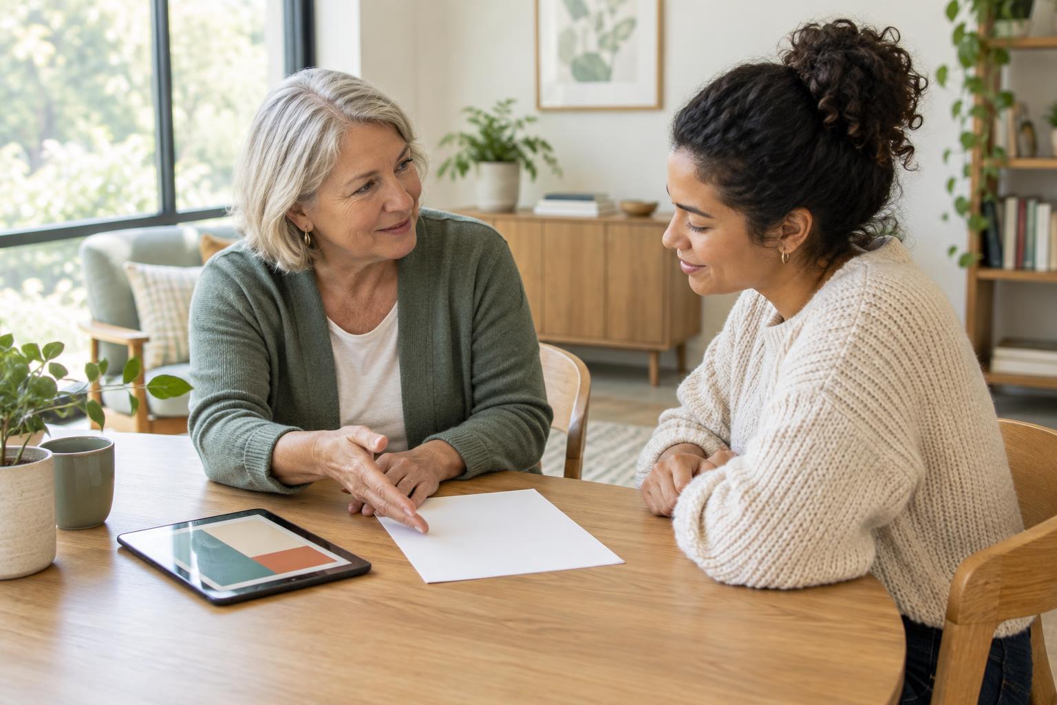 Choosing Spoken, Printed, or Digital Communication in Care Settings
