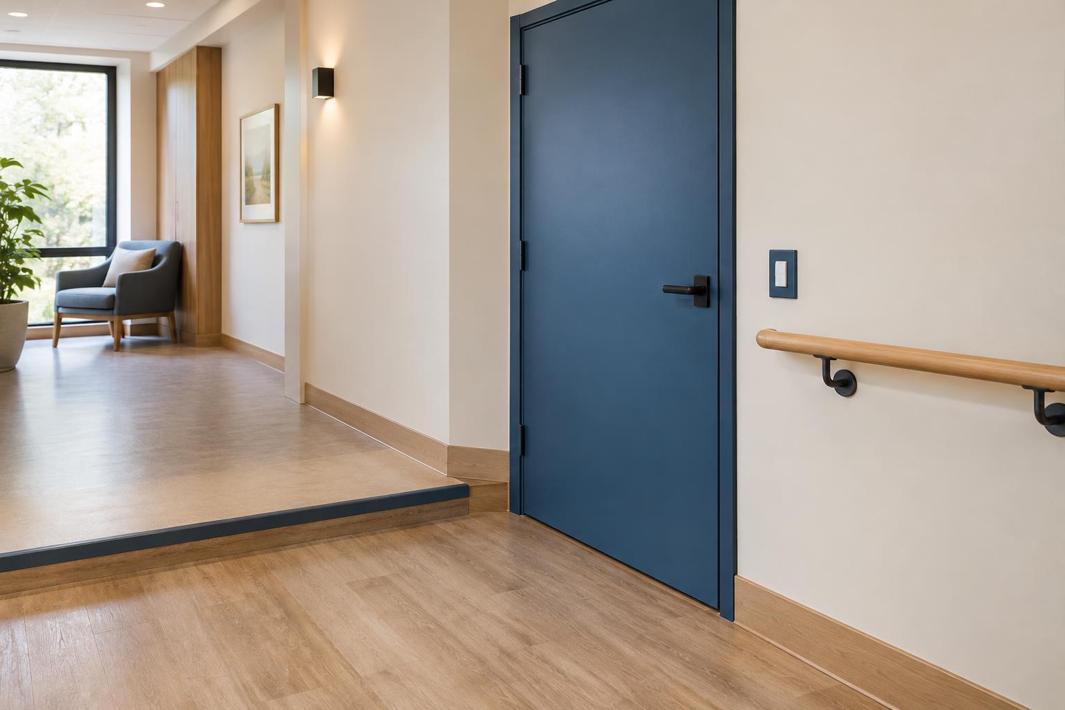 Using Color Contrast to Make Doors, Edges, and Fixtures Easier to Find
