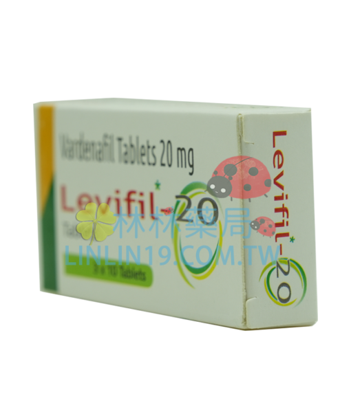 樂威壯學名藥 Levifil-20 | 治療性功能障礙 30顆一盒 - Image 4