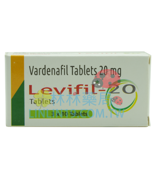 樂威壯學名藥 Levifil-20 | 治療性功能障礙 30顆一盒