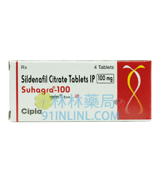 威而鋼學名藥 Suhagra-100 一盒4顆 | 最具性價比的威而鋼 印度CIALA生產